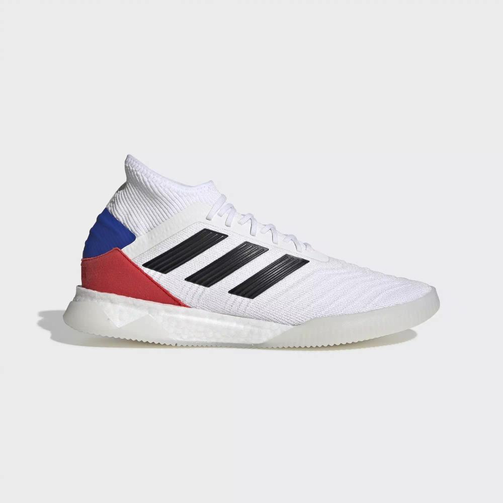 Adidas Predator 19.1 Tenis De Futbol Blancos Para Hombre (MX-22770)